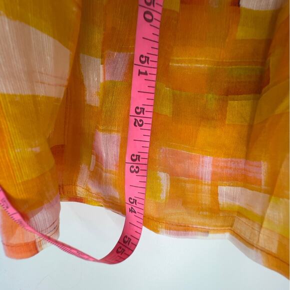 NWT Marie Oliver Prima Linen & Silk-Blend Maxi Dress Sz S - Picture 7 of 11